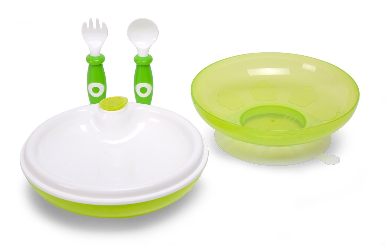 ZESTAW OBIADOWY Z TERMICZNĄ MISECZKĄ  ZIELONY ZESTAW OBIADOWY Z TERMICZNĄ MISECZKĄ  ZIELONY