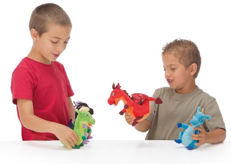 Trudi, Czerwony smok Evren, 14 cm, Fantasy