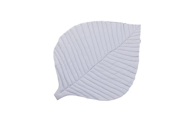 Toddlekind, Mata do zabawy z bawełny organicznej w kształcie liścia Leaf Mat Stone