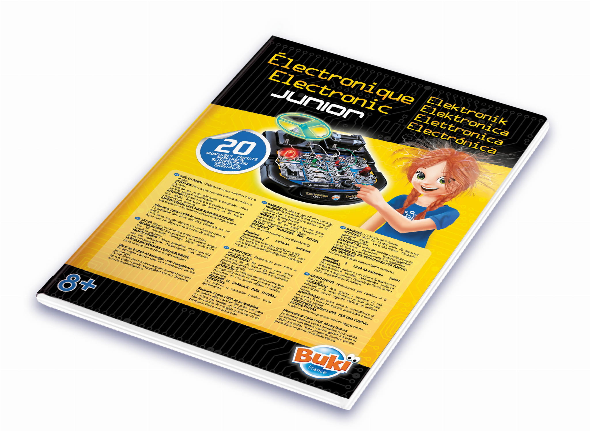 Buki, Ekspert elektroniki junior - 20 obwodów Buki, Ekspert elektroniki junior - 20 obwodów