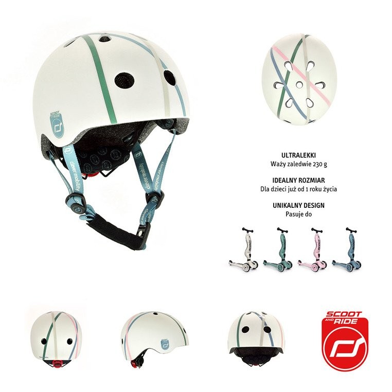 Scootandride, Kask dla dzieci 1-5 lat Crossline