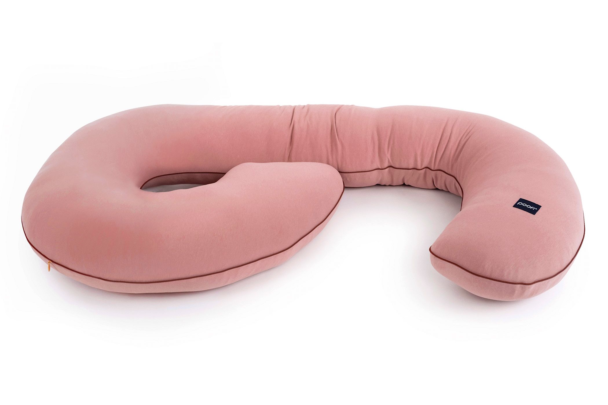 Poofi, Poduszka ciążowa Organic - herbaciana róża