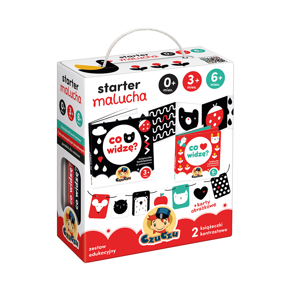 Starter malucha Co widzę 0-3-6 mies.+ Starter malucha Co widzę 0-3-6 mies.+
