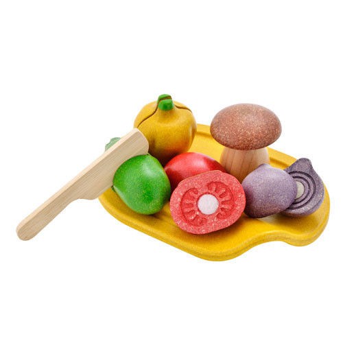 Plan Toys, Warzywa z deską do krojenia