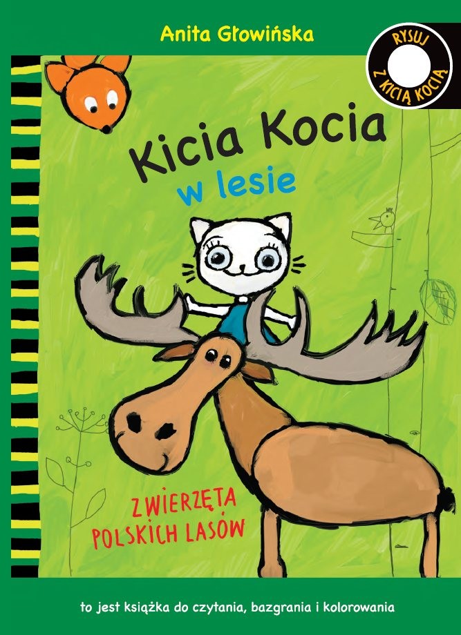 Kicia kocia w lesie kolorowanka Kicia kocia w lesie kolorowanka