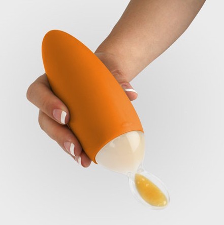 Łyżeczka do podawania pokarmu Boon niebieska Łyżeczka do podawania pokarmu Boon niebieska