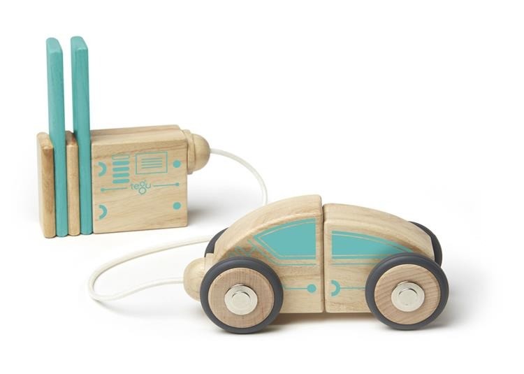 Tegu, Drewniane klocki magnetyczne FUTURE LINE Circuit Racer Tegu, Drewniane klocki magnetyczne FUTURE LINE Circuit Racer