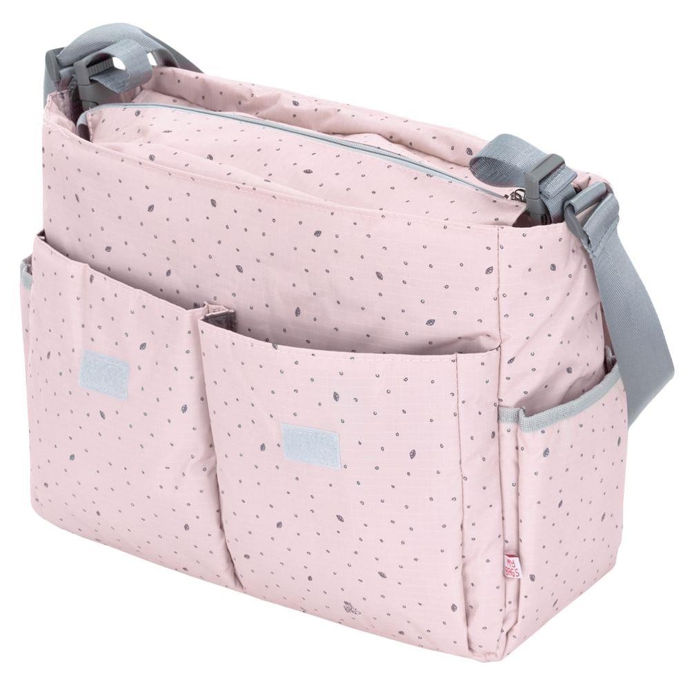 My Bag's, Torba do wózka Flap Bag Leaf Pink