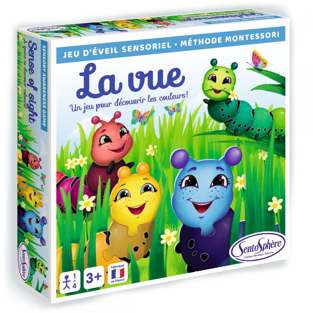 SentoSphere, Gra sensoryczna Wzrok wg metody Montessori