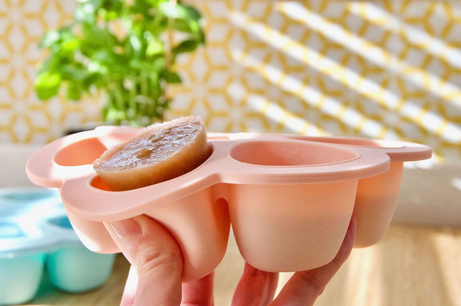 Beaba Silikonowy pojemnik do mrożenia 6 x 90 ml  pink