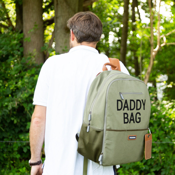 Childhome, Plecak Daddy bag Kanwas Khaki Childhome, Plecak Daddy bag Kanwas Khaki
