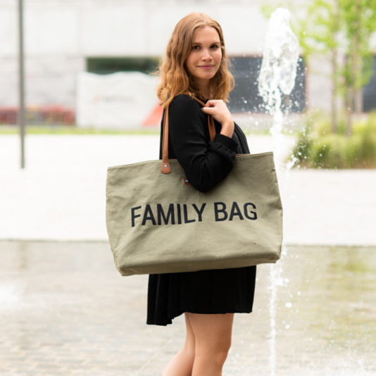 Childhome, Torba Family Bag - Kanwas Khaki Childhome, Torba Family Bag - Kanwas Khaki
