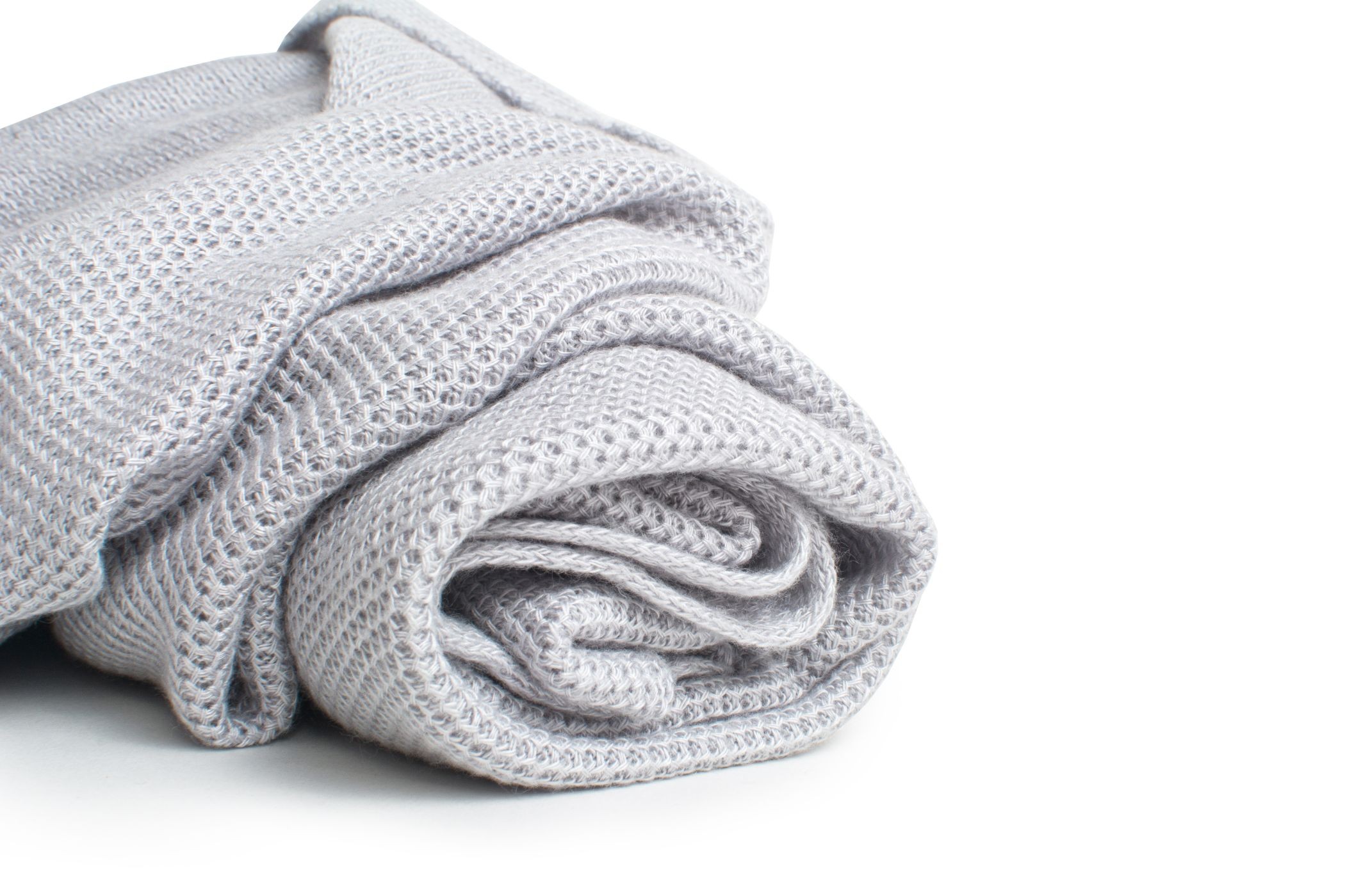 Poofi, lekki kocyk bambusowy SZARY