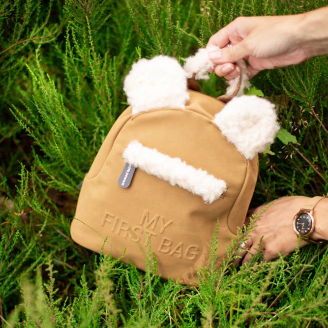 Childhome, Plecak dziecięcy My First Bag Suede-Look Childhome, Plecak dziecięcy My First Bag Suede-Look