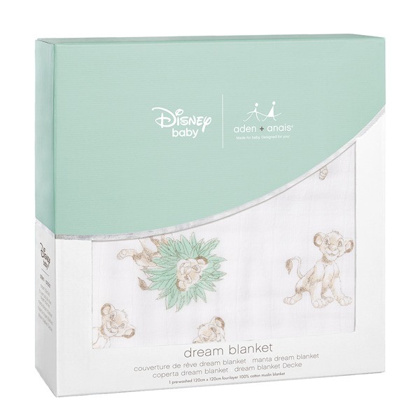 Aden & Anais, Kołderka muślinowa Disney Król lew Aden & Anais, Kołderka muślinowa Disney Król lew