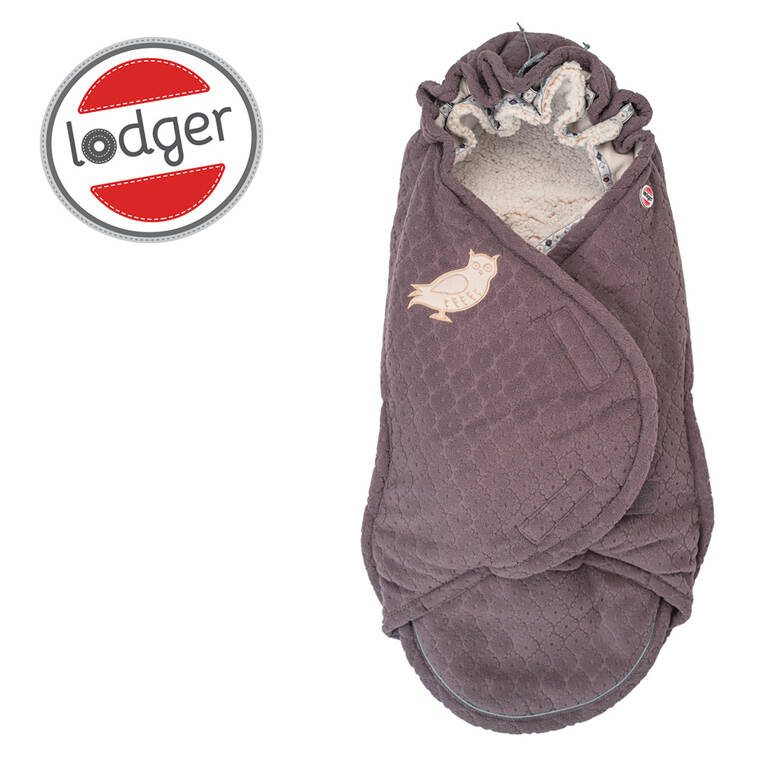 Lodger Polarowy Zimowy Śpiworek Do Wózka Wrzosowy Fleece Mauve Lodger Polarowy Zimowy Śpiworek Do Wózka Wrzosowy Fleece Mauve