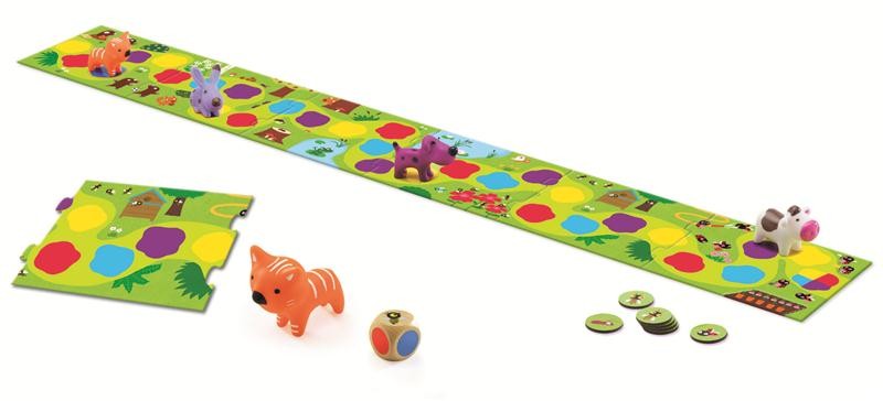 Djeco, gra planszowa dla najmłodszych - zwierzeta