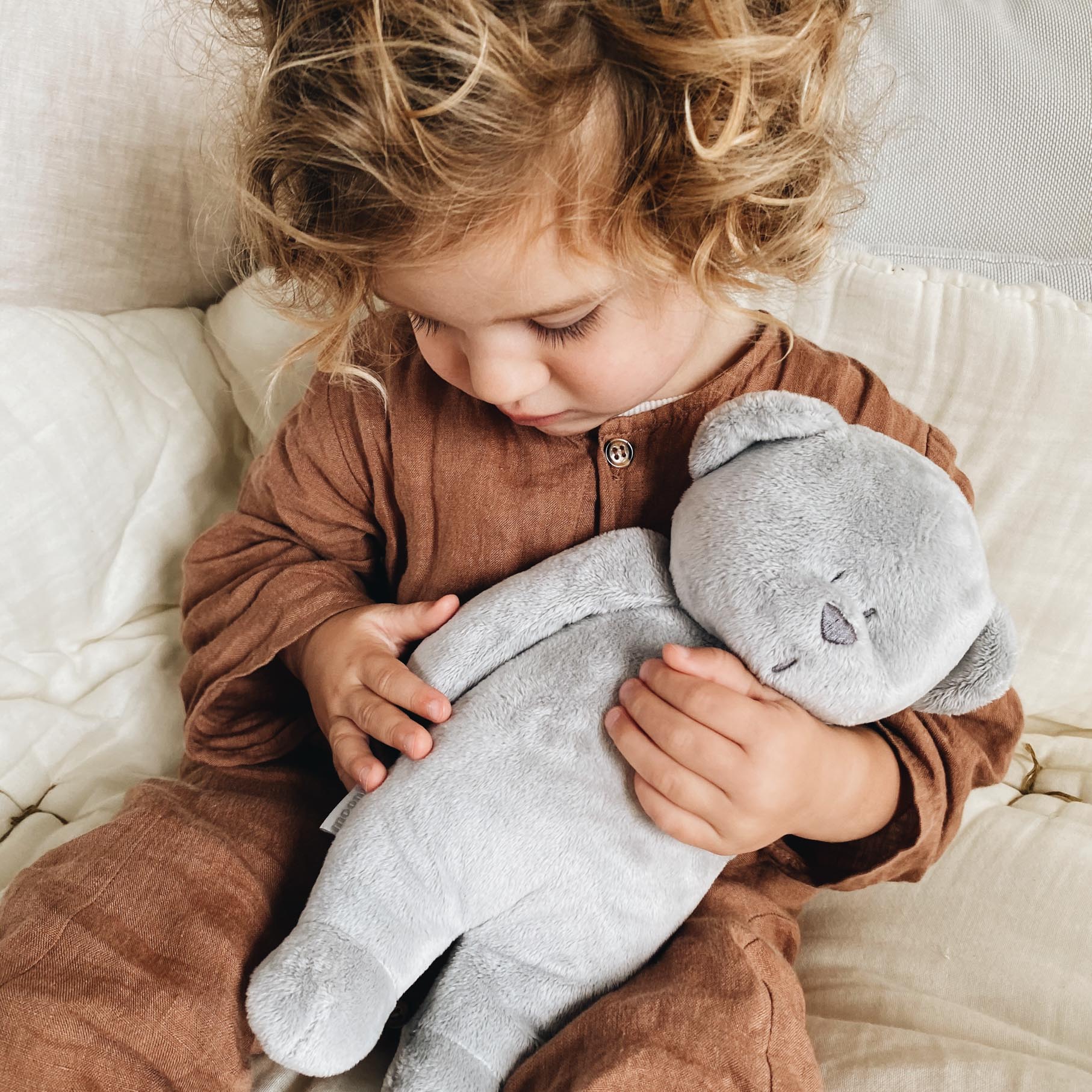 Moonie, Szumiący miś z lampką Silver Moonie, Szumiący miś z lampką Silver