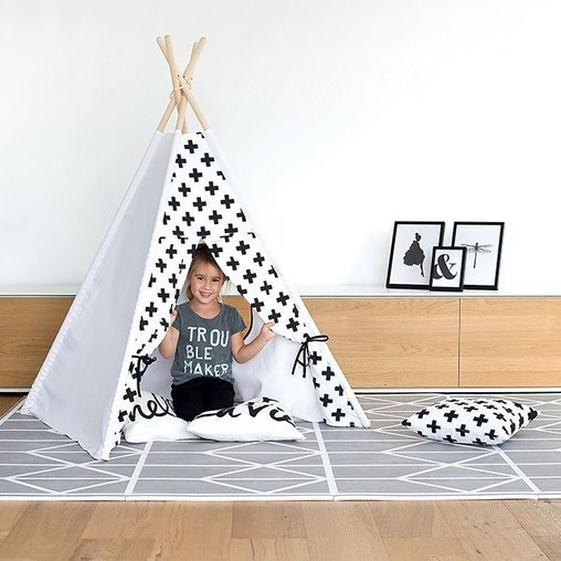 Toddlekind, Mata do zabawy piankowa podłogowa - Prettier Playmat Nordic Pebble Grey Toddlekind, Mata do zabawy piankowa podłogowa - Prettier Playmat Nordic Pebble Grey