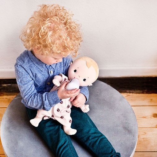 LILLIPUTIENS, Duża lalka dzidziuś Noa 36 cm 2 lata+