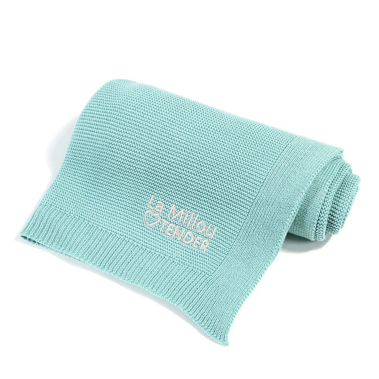 La Millou, Cotton Tender Blanket - Pistachio La Millou, Cotton Tender Blanket - Pistachio