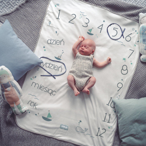 Snap the moment, Foto-kocyk aqua marine