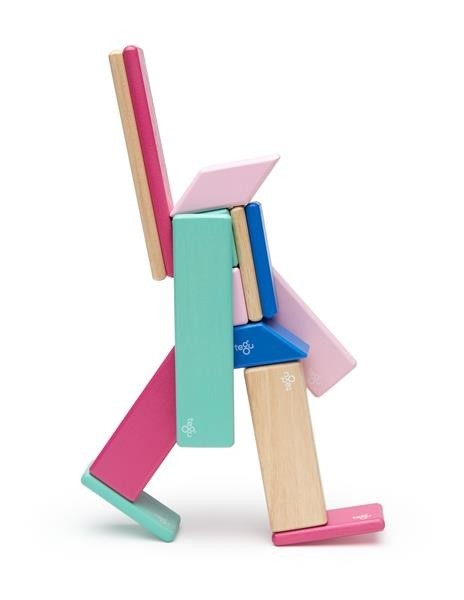 Tegu, Drewniane klocki magnetyczne CLASSICS zestaw 14szt Blossom Tegu, Drewniane klocki magnetyczne CLASSICS zestaw 14szt Blossom