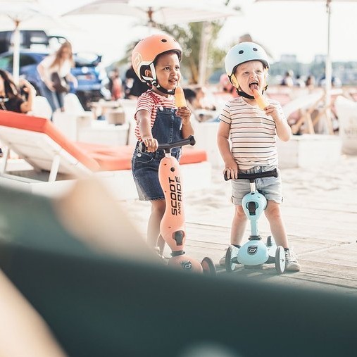 Scootandride, Kask XXS-S dla dzieci 1-5 lat Blueberry