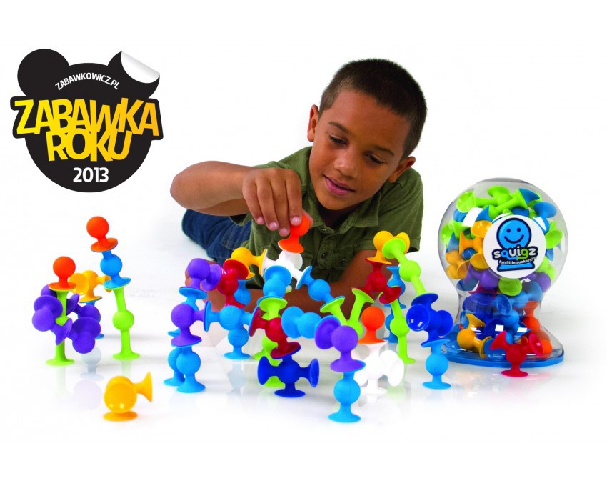 Układanka na przyssawki duży zestaw Squigz Układanka na przyssawki duży zestaw Squigz