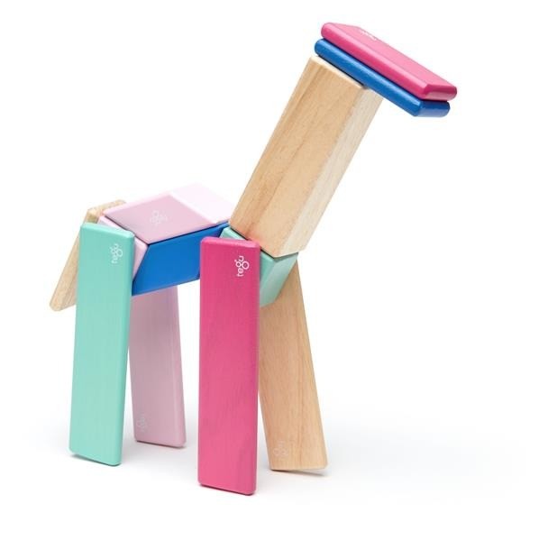 Tegu, Drewniane klocki magnetyczne CLASSICS zestaw 14szt Blossom Tegu, Drewniane klocki magnetyczne CLASSICS zestaw 14szt Blossom