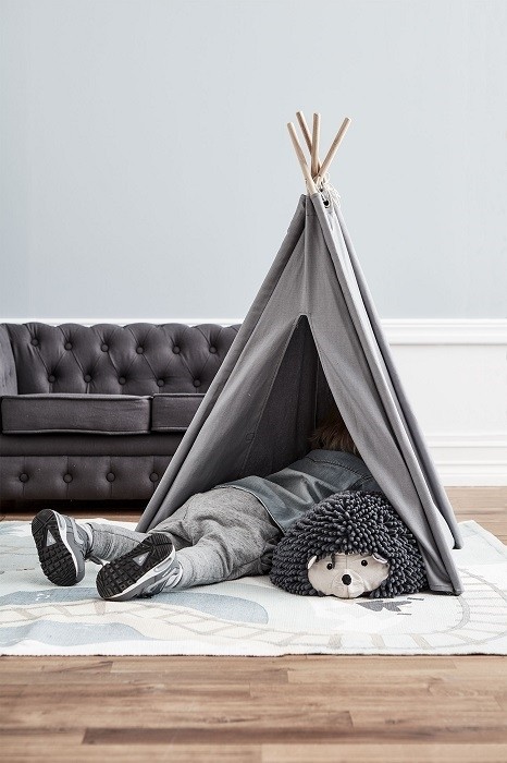 Kids Concept, Namiot Tipi Mini Grey