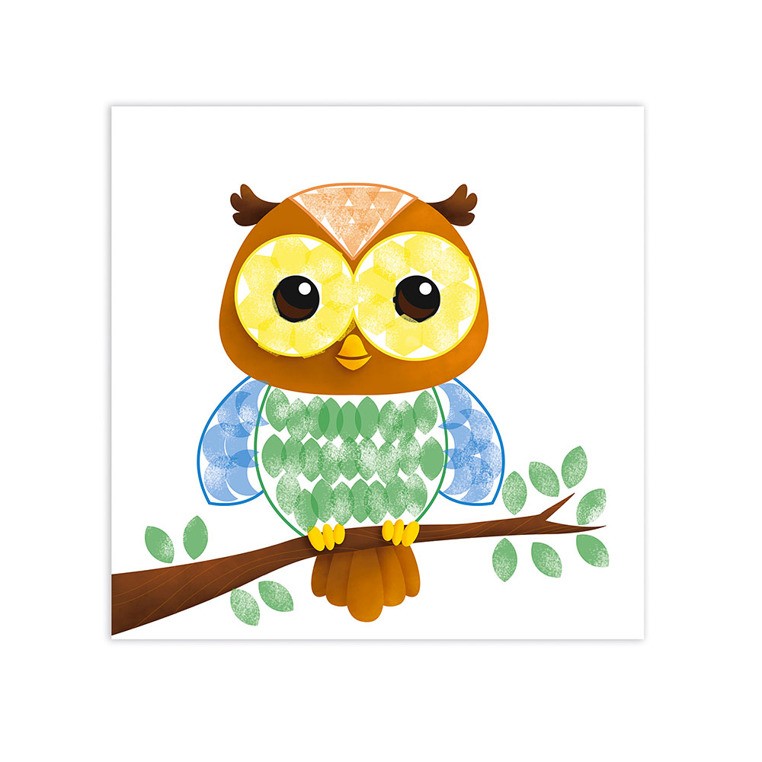 Janod, Zestaw artystyczny Stempelki Zwierzęta