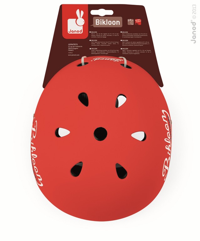 Janod, kask czerwony, Janod, kask czerwony,
