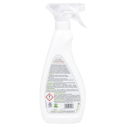 Natinaturali - Ekologiczny Spray do Dezynfekcji Zabawek i Mebli, 500 ml Natinaturali - Ekologiczny Spray do Dezynfekcji Zabawek i Mebli, 500 ml