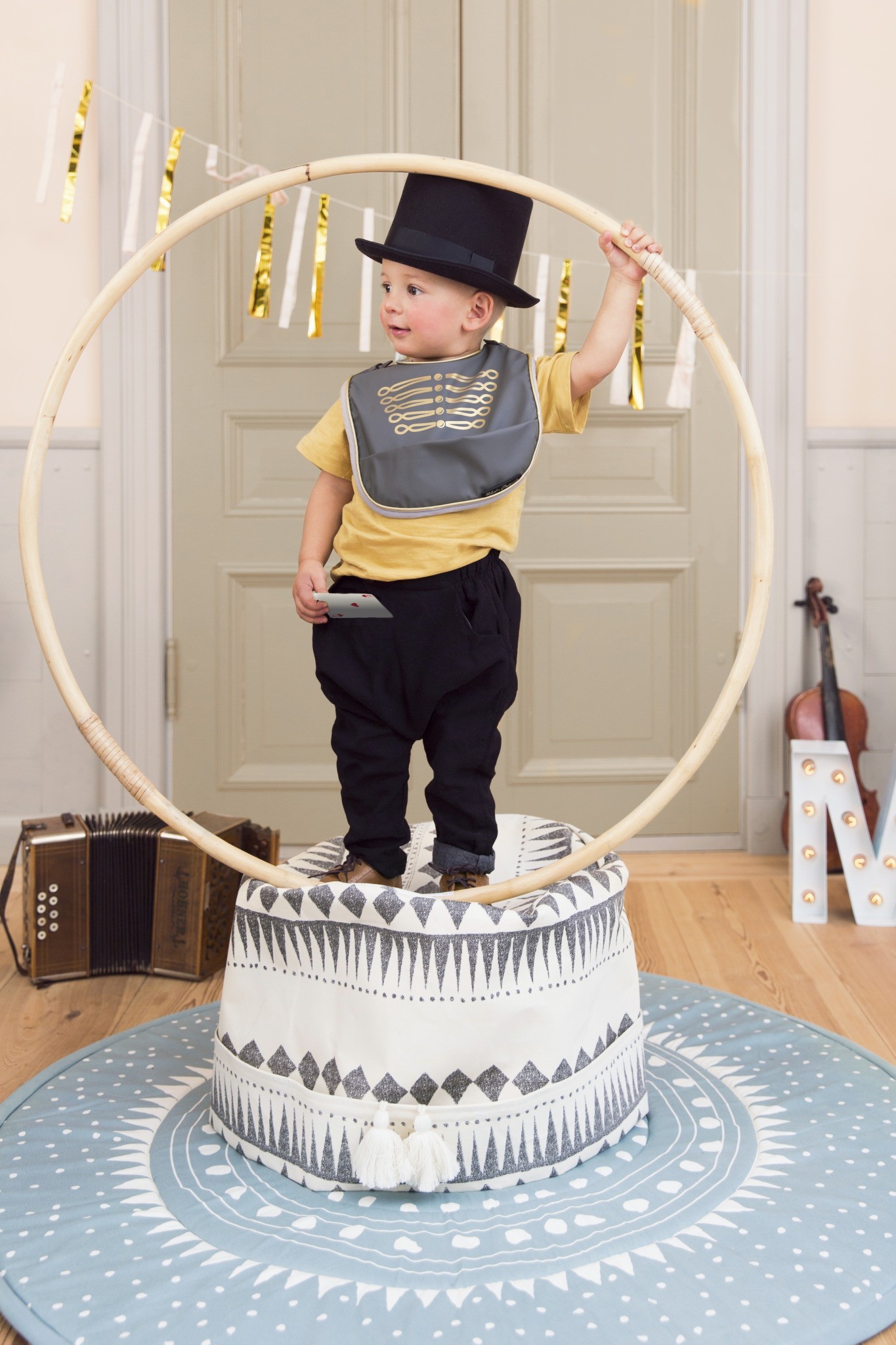 Elodie Details,  śliniak Golden Grey Elodie Details,  śliniak Golden Grey