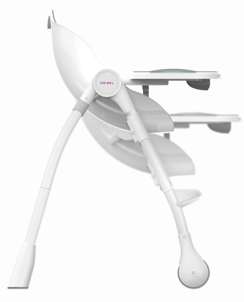 Oribel, Krzesełko do karmienia PISTACJOWY Cocoon