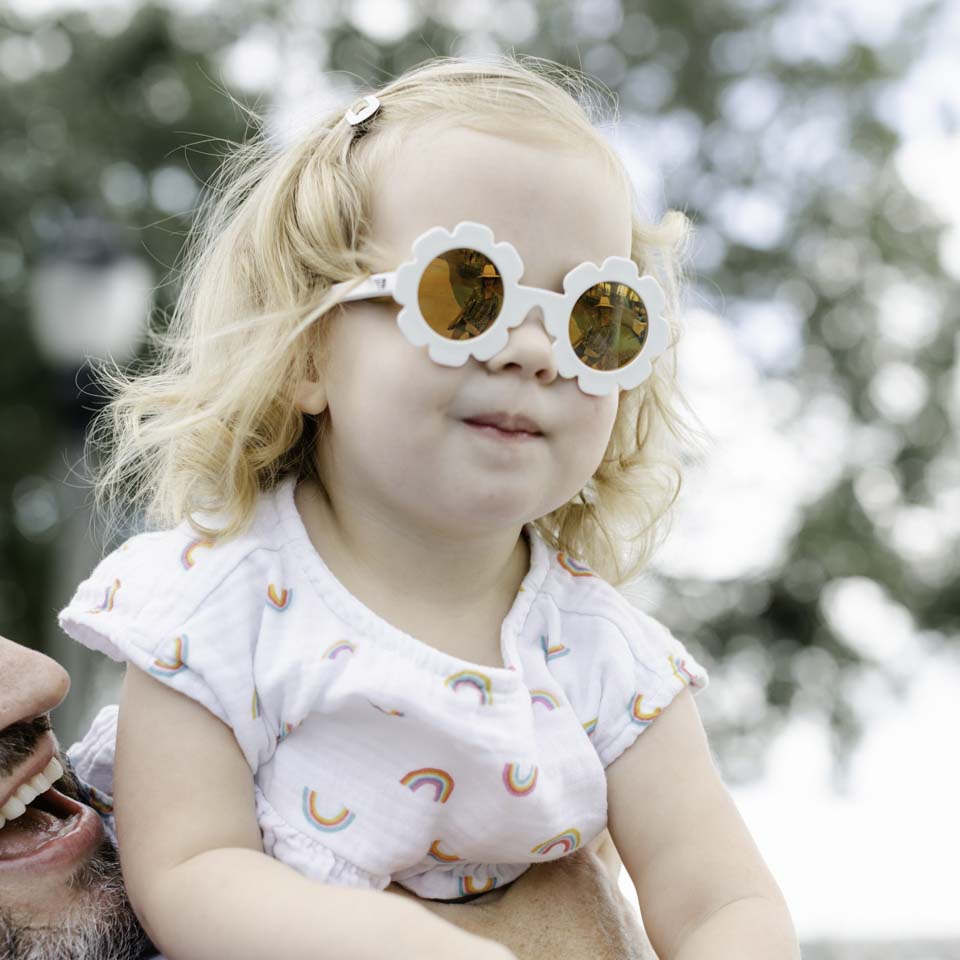 Babiators, Okulary przeciwsłoneczne dla dzieci kwiaty z polaryzacją 3-5lat