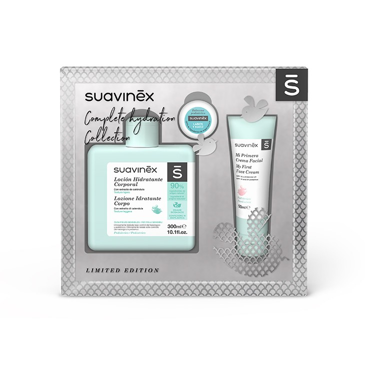 Suavinex, Zestaw duo perfect care silver Suavinex, Zestaw duo perfect care silver