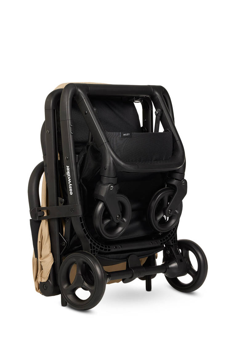 Easywalker, Miley² Kompaktowy wózek spacerowy z torbą transportową Sand Taupe