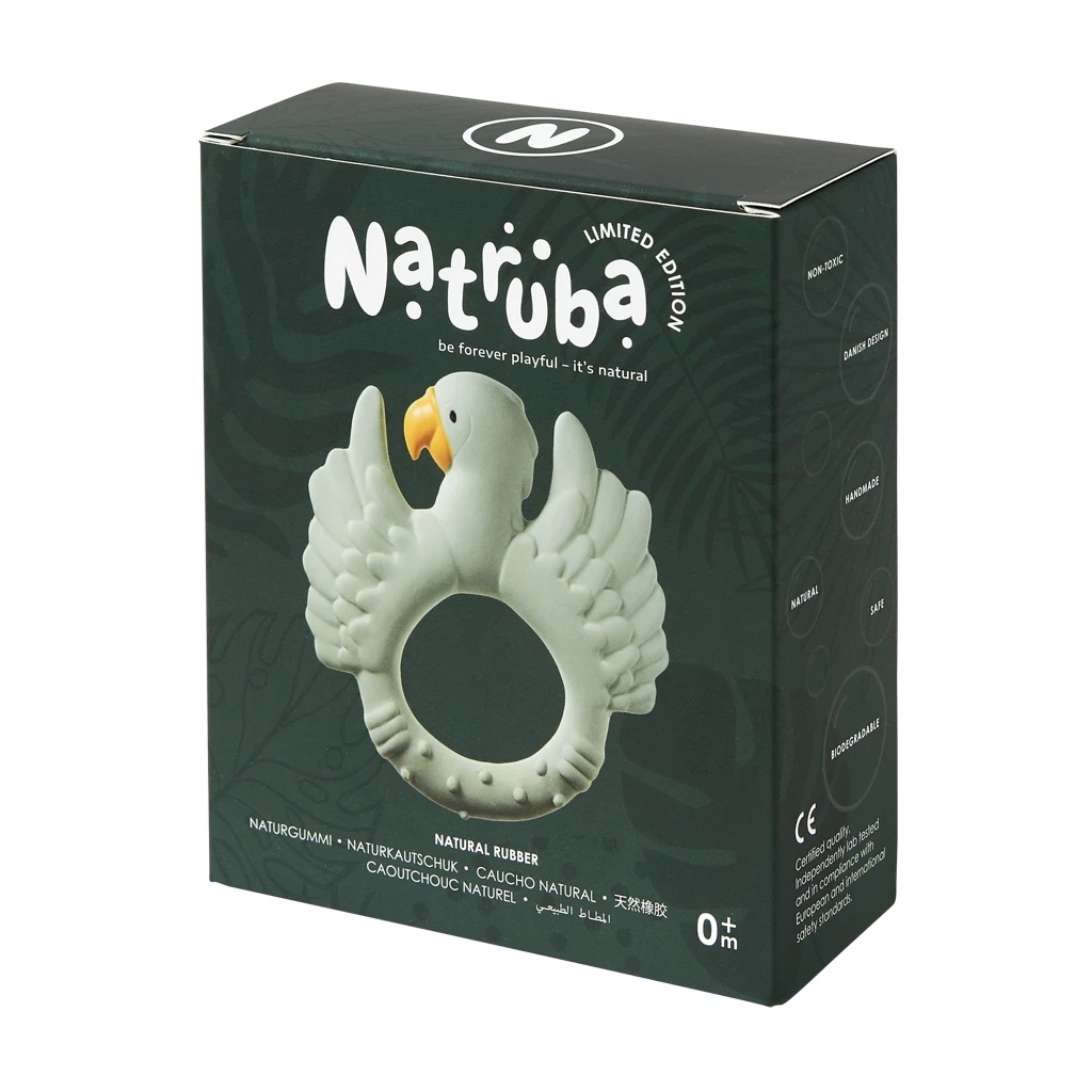 Natruba, Naturalny gryzak, Papuga, jasnozielony