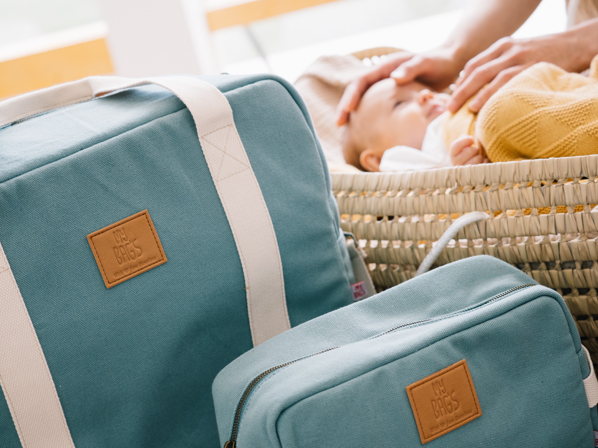 My Bag's, Torba Family Bag Happy Family Aquamarine My Bag's, Torba Family Bag Happy Family Aquamarine