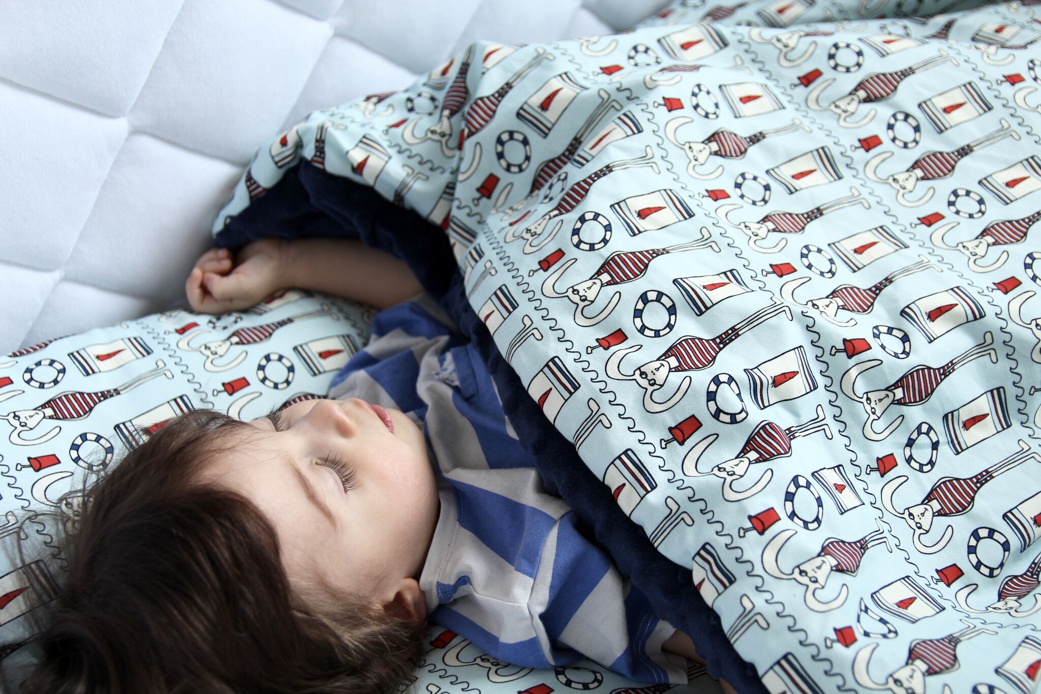 La Millou, Kocyk Średniaka -Unicorn Rainbor Knight - Grey