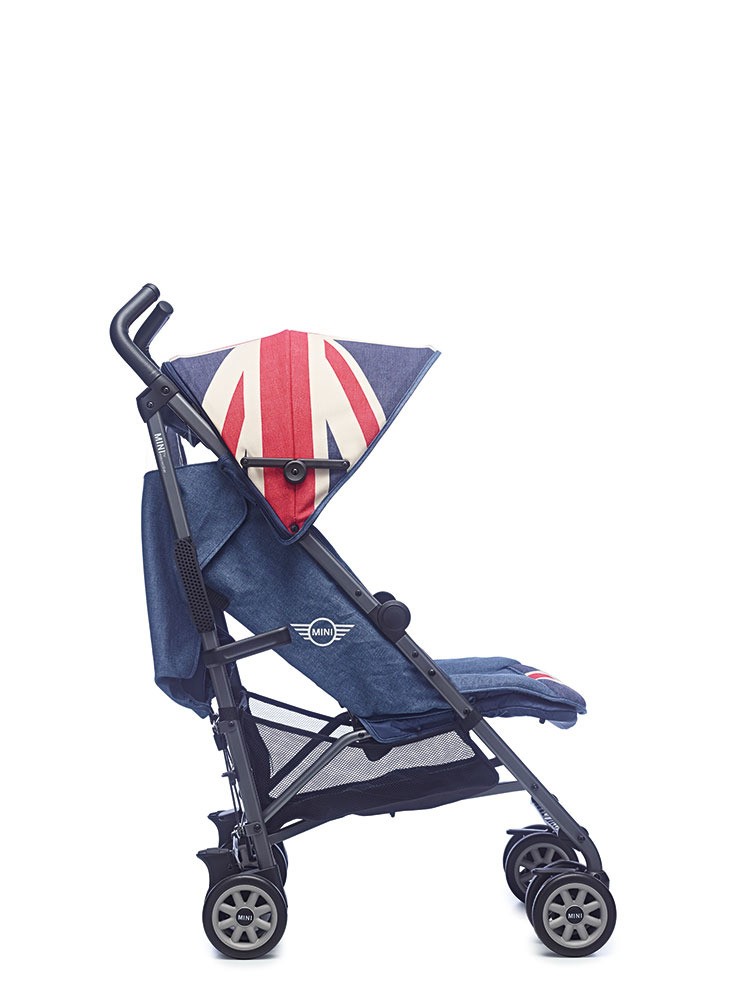Easywalker, Wózek spacerowy z osłonką przeciwdeszczową 6,5kg Union Jack Vintage Easywalker, Wózek spacerowy z osłonką przeciwdeszczową 6,5kg Union Jack Vintage