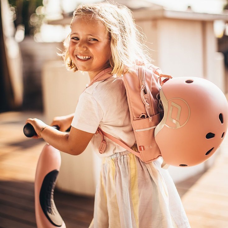 SCOOTANDRIDE, Plecak na hulajnogę dla dzieci 1-5 lat Rose SCOOTANDRIDE, Plecak na hulajnogę dla dzieci 1-5 lat Rose
