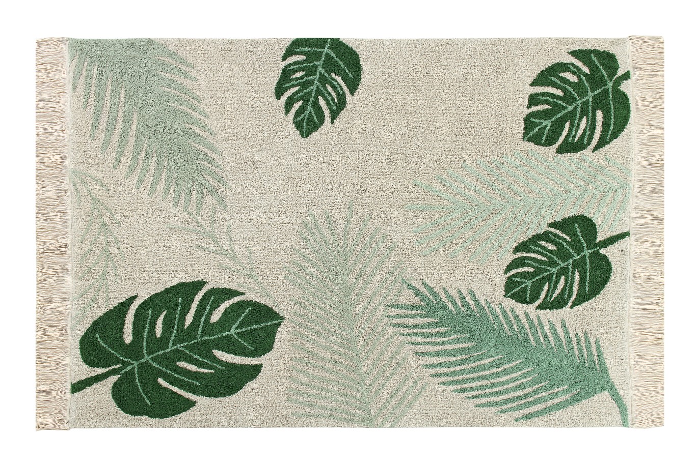 Lorena Canals, Dywan do prania w pralce Tropical Green Lorena Canals, Dywan do prania w pralce Tropical Green