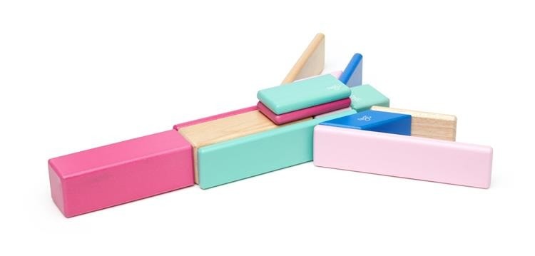 Tegu, Drewniane klocki magnetyczne CLASSICS zestaw 14szt Blossom Tegu, Drewniane klocki magnetyczne CLASSICS zestaw 14szt Blossom