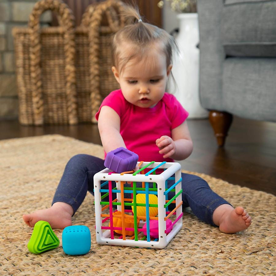 Fat Brain Toy, Elastyczna Kostka InnyBin Fat Brain Toy, Elastyczna Kostka InnyBin