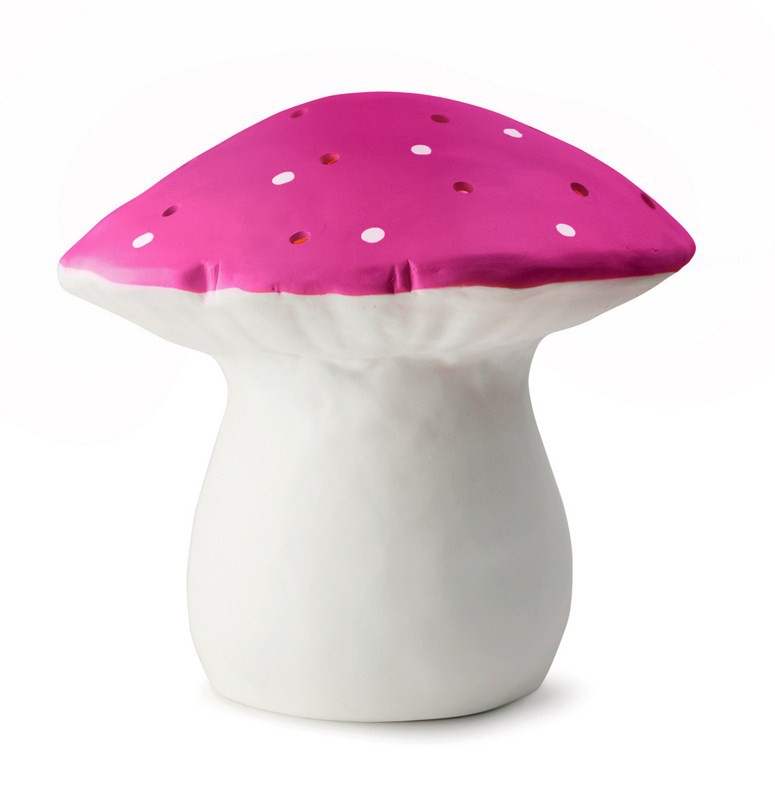 Lampka Duży Grzyb Fushia
