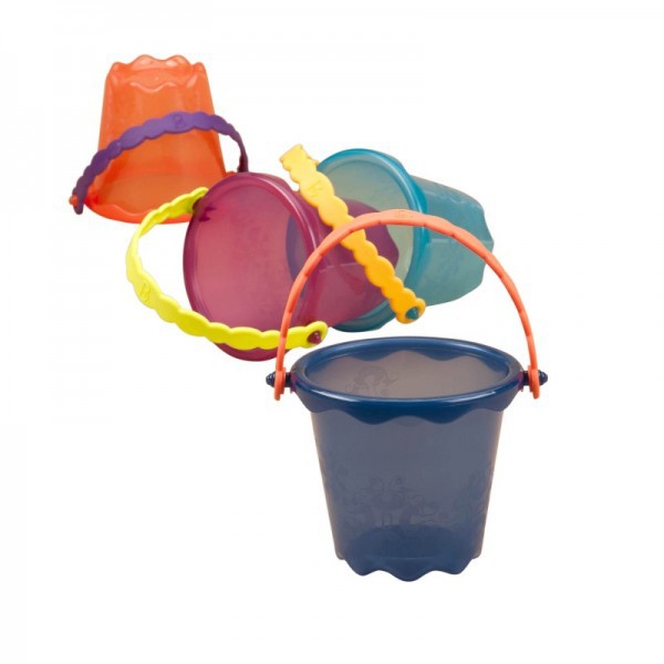 Btoys, pocket Pail - Wiaderko małe (17cm) – limonkowe Btoys, pocket Pail - Wiaderko małe (17cm) – limonkowe