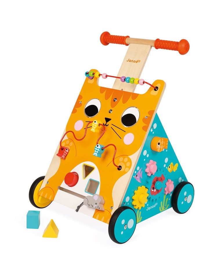 Janod, Wielofunkcyjny pchacz edukacyjny Kot Janod, Wielofunkcyjny pchacz edukacyjny Kot